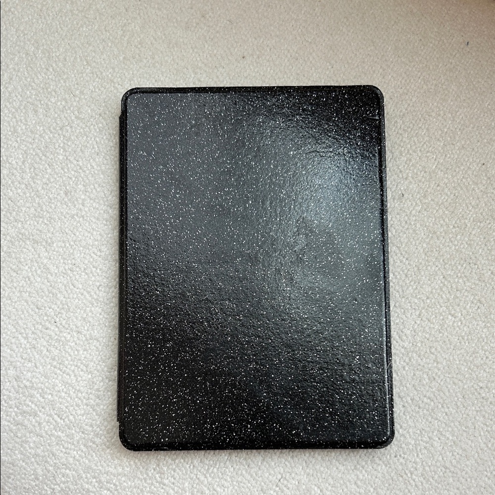 Black & Silver Sparkle Kindle Paperwhite 11th Generation Case